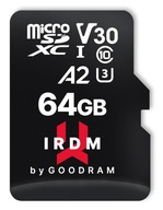IR-M2AA-0640R12 GOODRAM Memory Card IRDM 64GB +