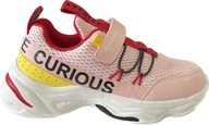 ABC KIDS BUTY OBUWIE SPORTOWE LIGHTPINK-RED R 34