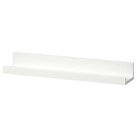 Obrazová rímsa Ikea Mosslanda, biela, 55x12 cm