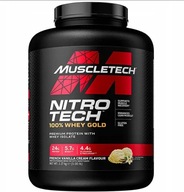 MuscleTech Nitro-Tech 100% Whey Gold Proteínový kondicionér French Vanilla Cream