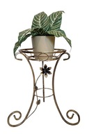 Kwietnik metalowy stojak podstawka kwiat loft ozdoba taras dom