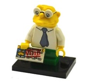 NOVÁ LEGO figurka The Simpsons 2 - Hans Moleman - sim036, colsim2-10