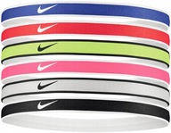 Opaski Nike SWOOSH SPORT HEADBANDS 6 PK TIPPED