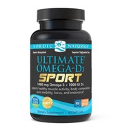 Ultimate Omega-D3 Sport 60kaps Nordic Naturals