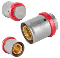 ZÁTKA NA RÚRKU ZÁSLEPKA PEX ALUPEX LISOVANÁ 16 ZPR DIAMOND MOSADZ