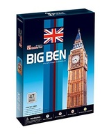 CUBICFUN PUZZLE 3D 47 EL. BIG BEN 3+