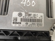 VW computer control unit of the engine 1Q0907115C 0261S02335 8P0907115B