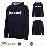 Bluza z kapturem Hummel GO KIDS Cotton LOGO Hoodie, roz. 176cm