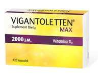 Vigantoletten Max, suplement diety, 120 kapsułek