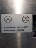 značka INFORMACYJNA display MERCEDES 0258100077