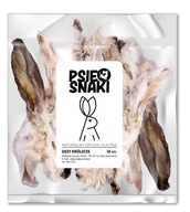 KRÁLIČIE UŠI UCHO S KOŽUŠINOU NATURLANY HRYZÁTKO HYPOALERGÉNNE PRÍCHUTE 10 ks