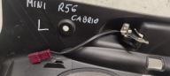bracket holder rolety polki boot Mini R56 R57 Cabrio One 1,6