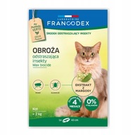 FRANCODEX OBROŻA PRZECIW INSEKTOM DLA KOTÓW OD 2KG