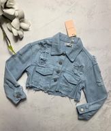 116 122 kurtka katana jeans baby blue premium