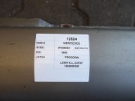 Mercedes W126 Coupe moulding threshold left lak. C273/1