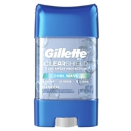 GILLETTE CLEAR SHIELD COOL WAVE tuhý dezodorant pre mužov 80 g