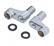 2* RAMIĘ OBROTOWE KRANU PRYSZNICOWEGO G1/2 DO G3/4 BATERIA NATRYSKOWA