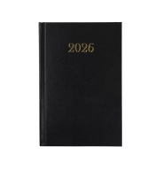 NAPTÁR NAPI HATÁRIDŐNAPLÓ B6 DIVAS 2026 ARTSEZON FEKETE