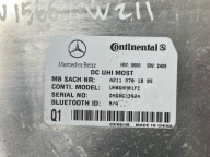 control unit Bluetooth Mercedes-Benz E W211 facelift 2008 A2118701885