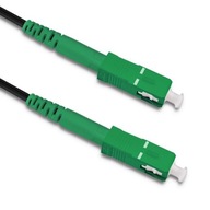 Qoltec Patchcord światłowodowy SC/APC - SC/APC / Message / Simplex / 100m