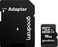 GOODRAM 16GB microSDHC Class 10 UHS-I+ adapter