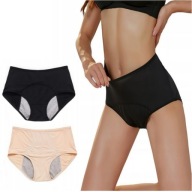 2 db Bugyi Alsónadrág Menstruációs fehérnemű Menstruációs ruhák 5XL-es méret