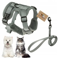 Postroj pre malého mačacieho psa typu GUARD beztlakový odlesk VODÍTKO ZADARMO XL