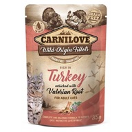 CARNILOVE CAT TURKEY VALERIAN ROOT SASZETKA DLA KOTA INDYK Z WALERIANĄ 85g