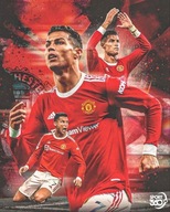 Plakat Cristiano Ronaldo Manchester United 90x60