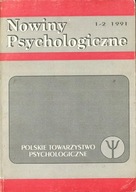 NOWINY PSYCHOLOGICZNE 1 - 2 / 1991*