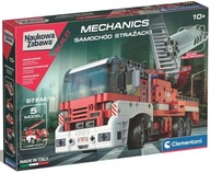 Zestaw konstrukcyjny Clementoni Mechanics Samochód strażacki 540 elementów