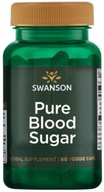 Swanson Pure Blood Sugar 60kaps. Úroveň cukru Chróm Berberín Metabolizmus