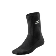 Mizuno VB Medium Socks Black - Skarpety siatkarskie