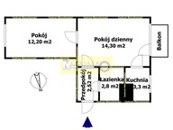 Mieszkanie, Radom, Nad Potokiem, 35 m²