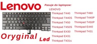 Podswietlana Klawiatura LENOVO Thinkpad T440 T450 T460 T440s T450s LED PL