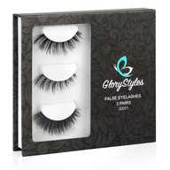 GloryStyles Umelé riasy GS01 3 páry