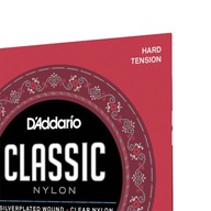 Struny do gitary klasycznej D'Addario EJ27H Hard,Twardy naciąg