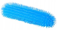 Modrá chlpatá húsenica s výstupkami - 30 cm stláčacia hračka