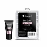 Silcare Acrylgel Polygel Acrylgel UV LED Easy Shape Milky Pink 30 g