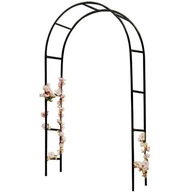 PERGOLA METALOWA NA RÓŻĘ,KWIATY ŁUK KWIATOWY 240cm