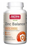 JARROW ZINC BALANCE 15 mg 100 kapsúl ZINOK MEĎ