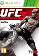 XBOX 360 UFC UNDISPUTED 3