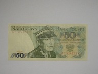 Polska Banknot 50 zł GT 1988 Warszawa UNC