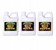 Advanced Nutrients|Micro |Bloom |Grow |Hnojivo |Sada 3 x 500 ml|PH perfect