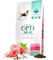 Opti Meal Adult Medium Turkey Indyk 12 kg