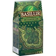 Herbata zielona liściasta z aromatem marokańskiej mięty stożek 100g Basilur