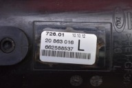 fog light left front front 20863016 OPEL ZAFIRA C TOURER 12-16