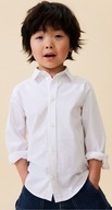 H&M ŚLICZNA Bawełniana koszula R.110 biała B