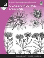 Dover Digital Design Source #3: Classic Floral