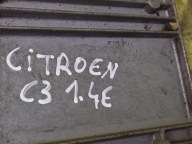 CITROEN C3 control unit of the engine 9642222380